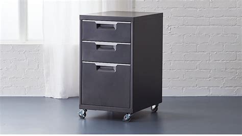 https www.cb2.com small-stainless-steel-file-cabinet s528219|3 drawer filing cabinet.